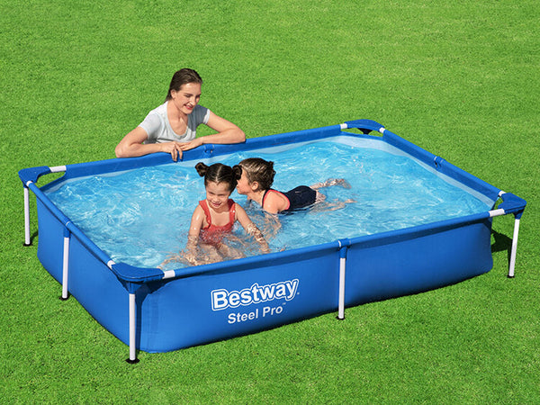 Bestway Steel Pro zwembad 221 x 150 x 43 cm -