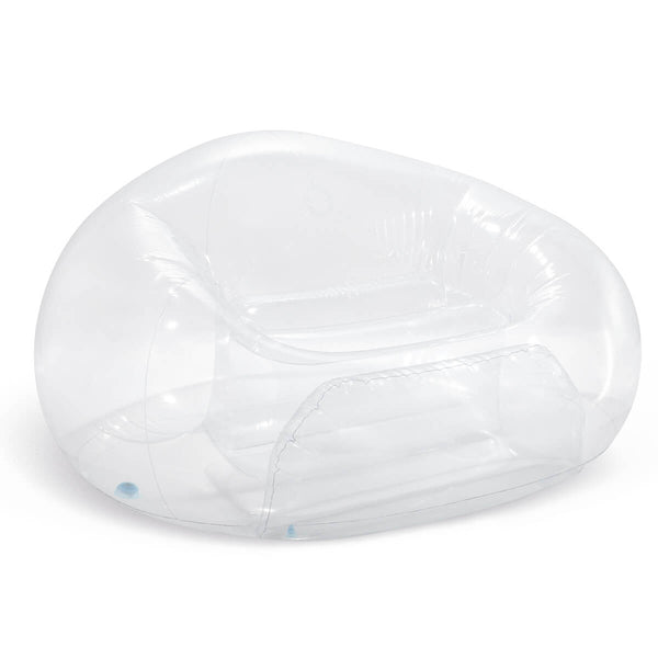 Intex Beanless Bag opblaasstoel - transparant -