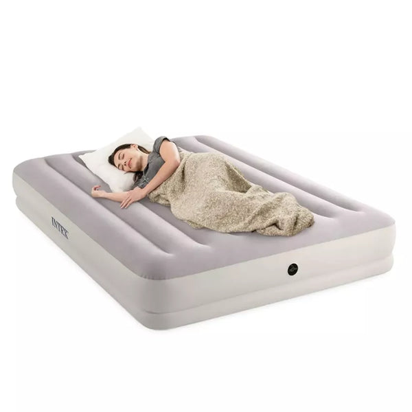 Intex Prestige Mid-Rise luchtbed met USB pomp - tweepersoons -