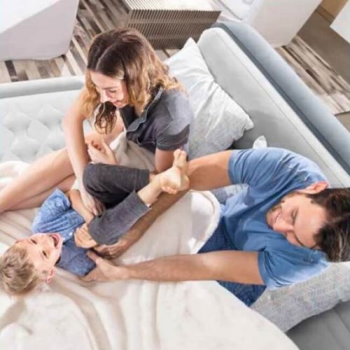 Intex Ultra Plush luchtbed met hoofdboord -