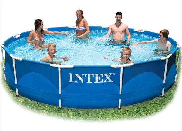 Intex Metal Frame zwembad 366 x 76 cm-Zonder filterpomp -