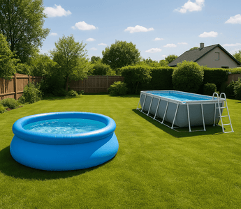 Rond of rechthoekig zwembad: welke vorm past het best in jouw tuin?