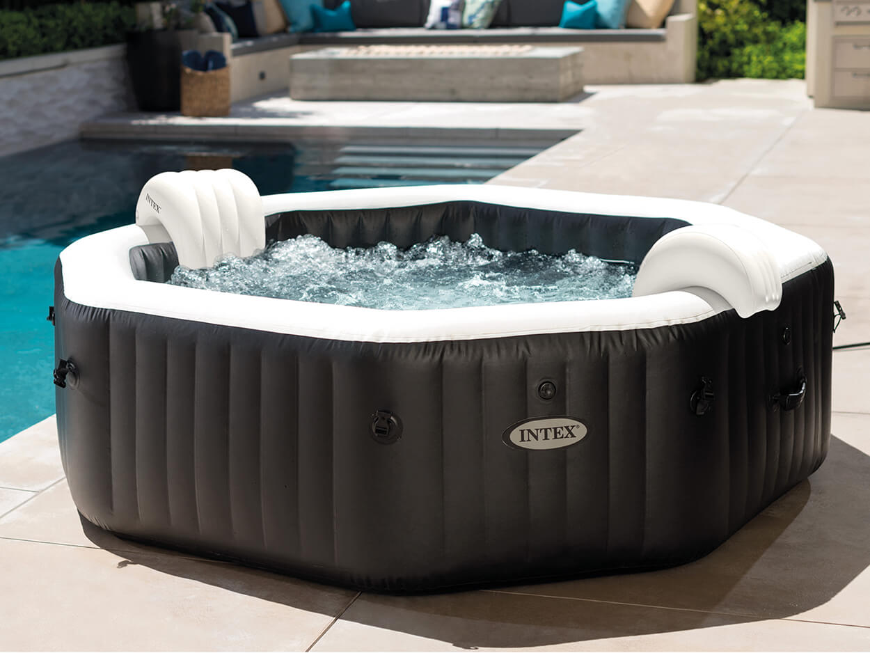 Intex Deluxe opblaasbare jauczzi - Bubbels en Jets