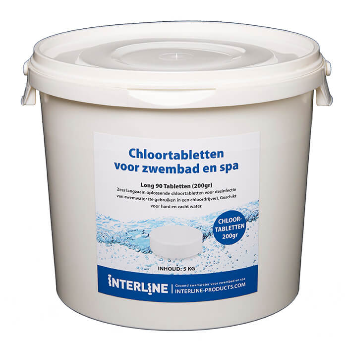 Chloortabletten - Long90 200gram/10kg