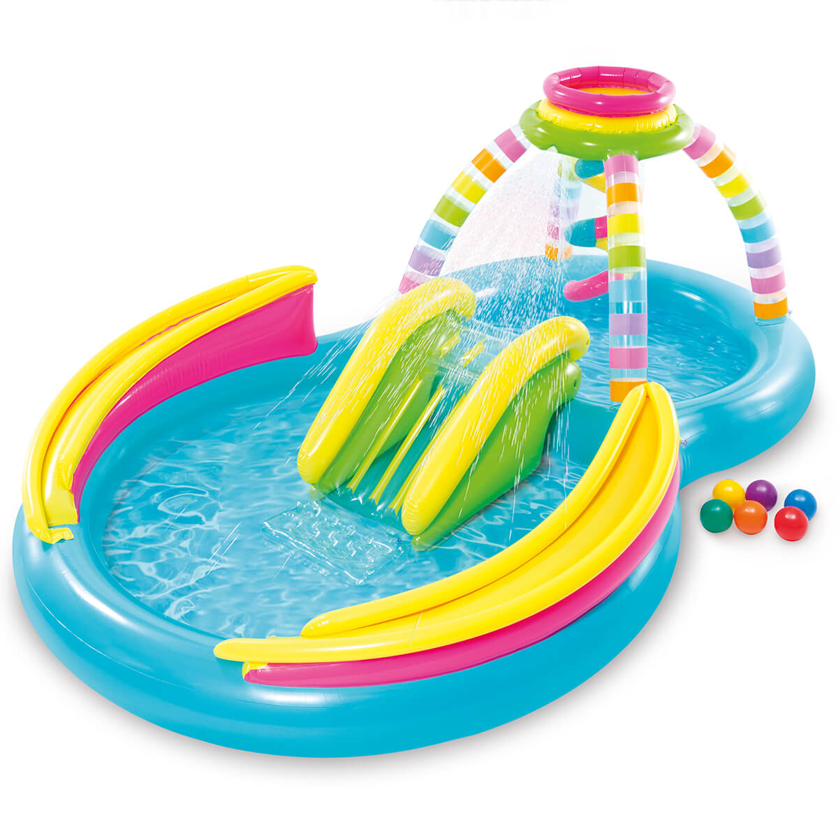 Zwembad speelcentrum Rainbow Funnel