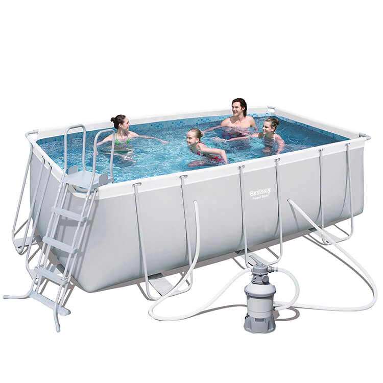 Bestway Power Steel zwembad 412 x 201 x 122 cm
