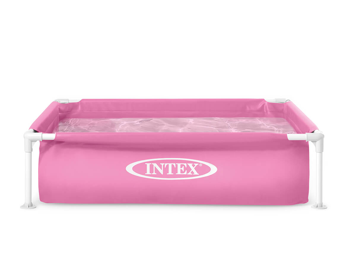 Kinderzwembad met frame - roze