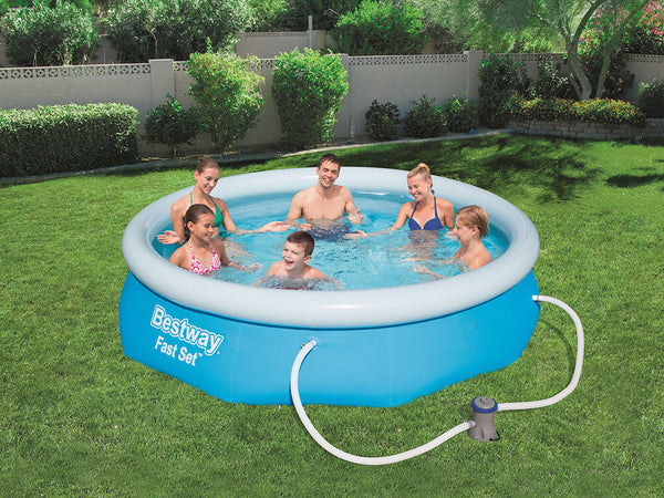Bestway Fast Set zwembad 305 x 76 cm met filterpomp - 