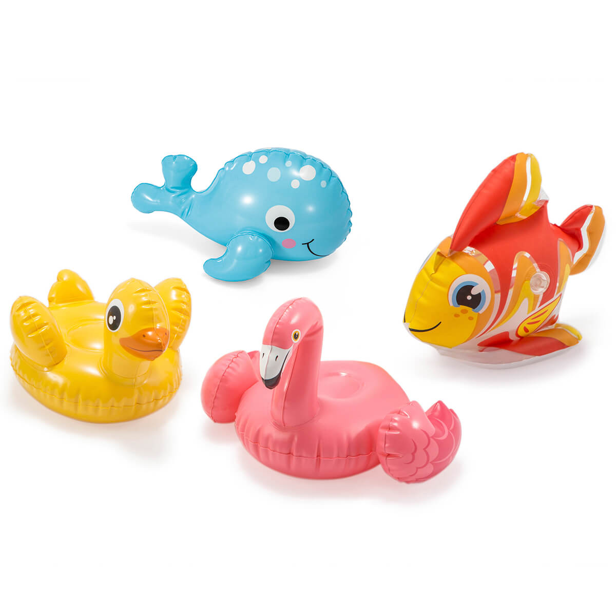 Opblaasbare dieren (set van 4)