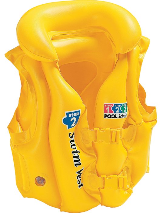 Geel Kinder zwemvest