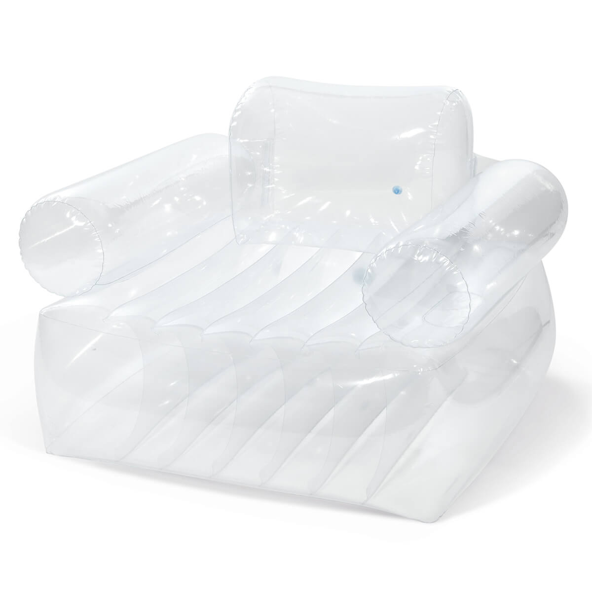 Intex opblaasbare fauteuil - transparant