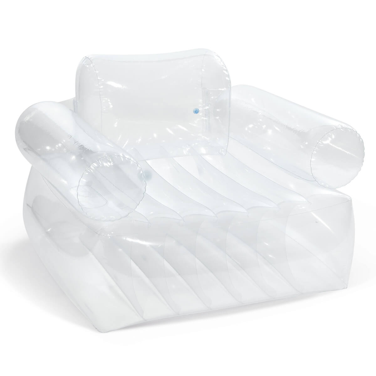 Intex opblaasbare fauteuil - transparant