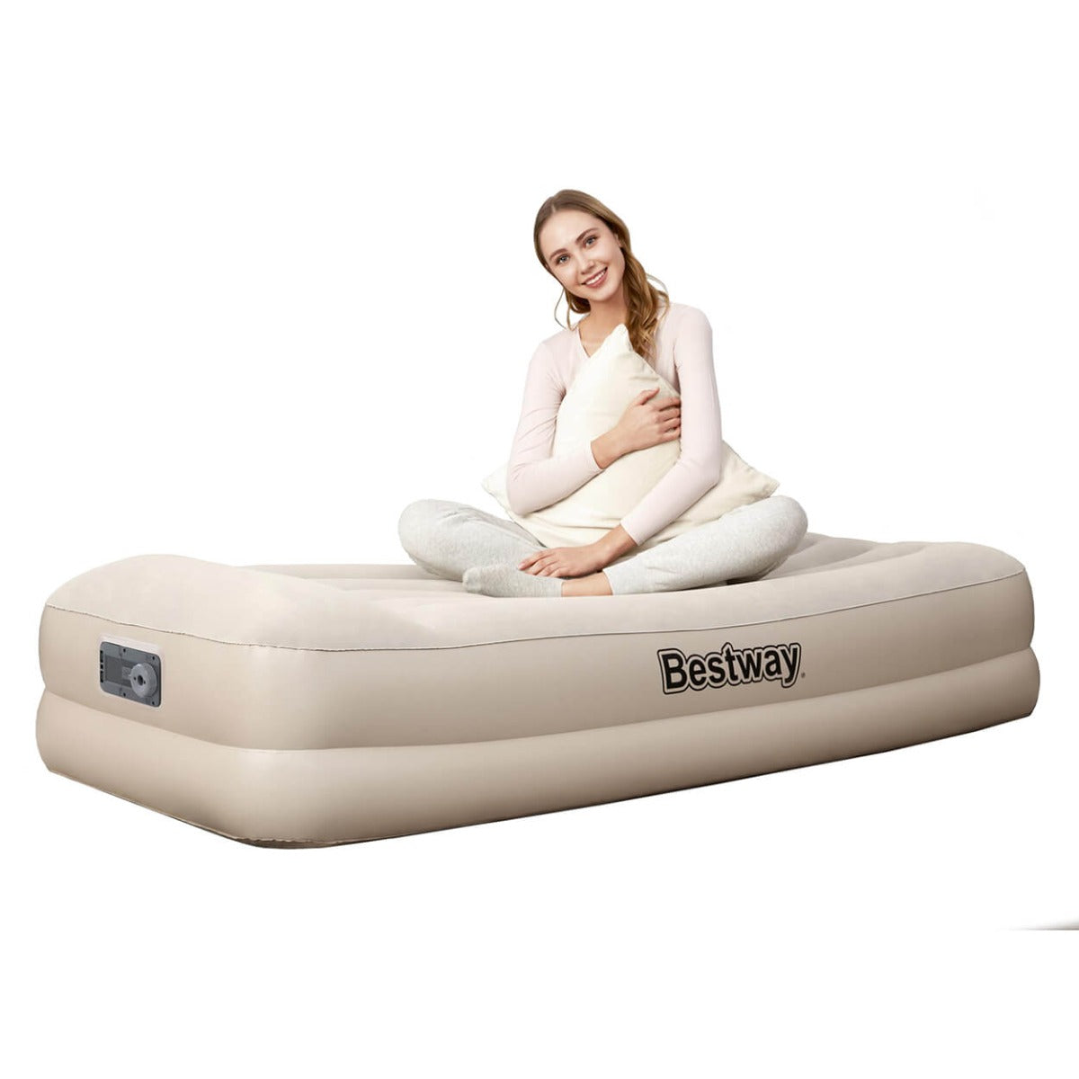 Bestway Tritech 36 cm luchtbed - eenpersoons