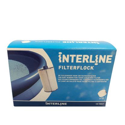 Interline FilterFlock tablet voor cartridge filters
