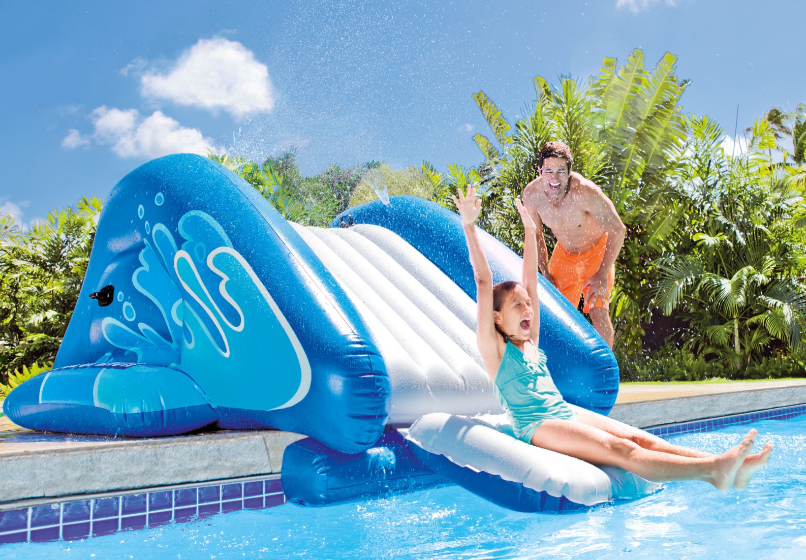 Intex glijbaan