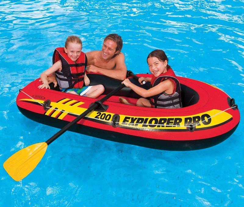 Intex Explorer Pro 200 Set - Mét peddels en pomp