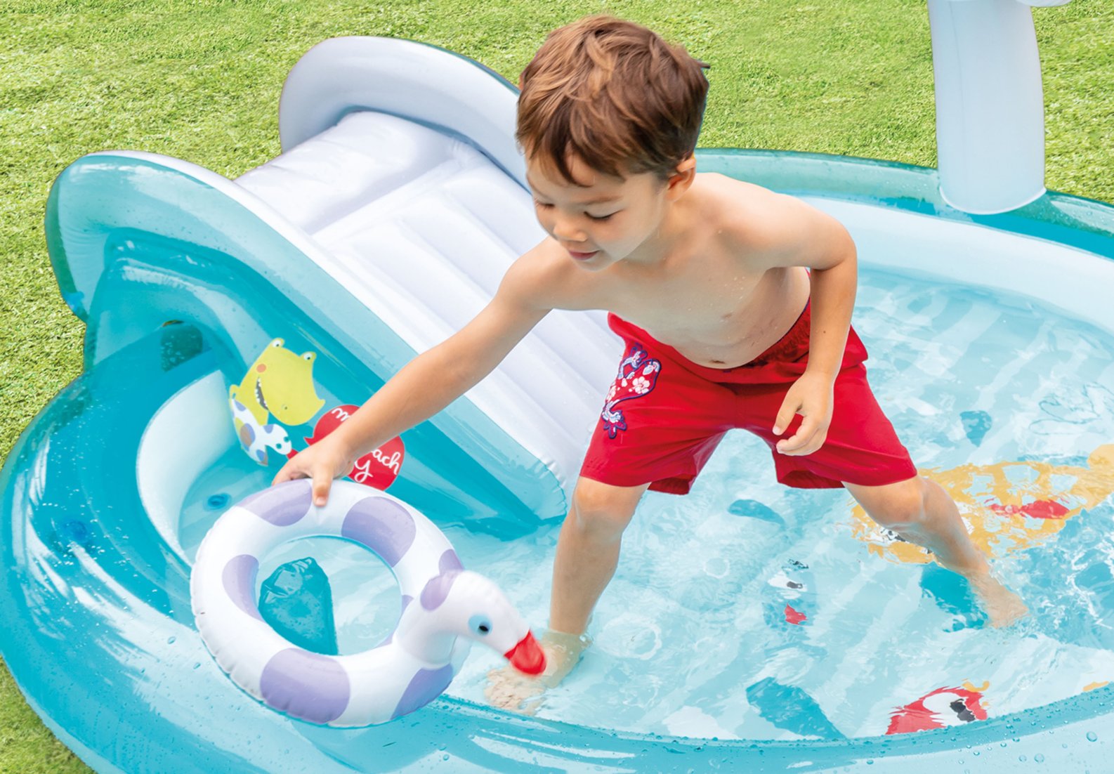 Bestway opblaasbaar zwembad aanbieding bij Action Bestway opblaasbaar zwembad aanbieding bij Action