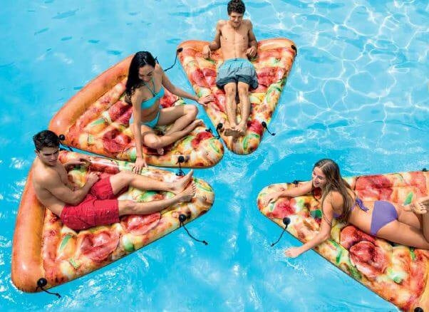 Opblaasbare pizzapunt
